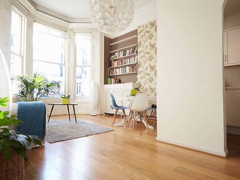 brown hardwood for living room